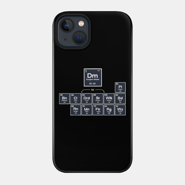 Periodic D&D - Periodic Dd - Phone Case