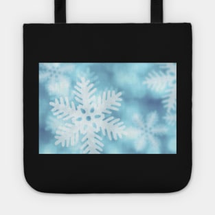 Winter background Tote