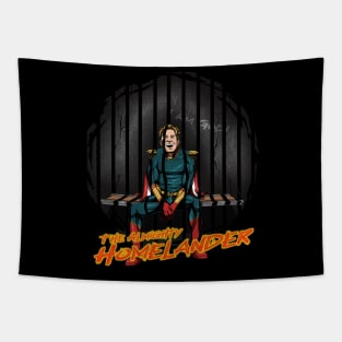 The Antagonist Superheroes Artwork Tapestry