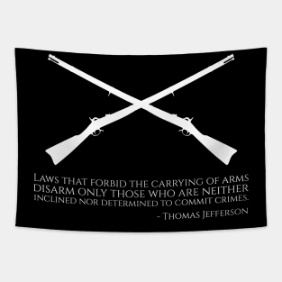 Founding Father Thomas Jefferson Quote - American History Tapestry