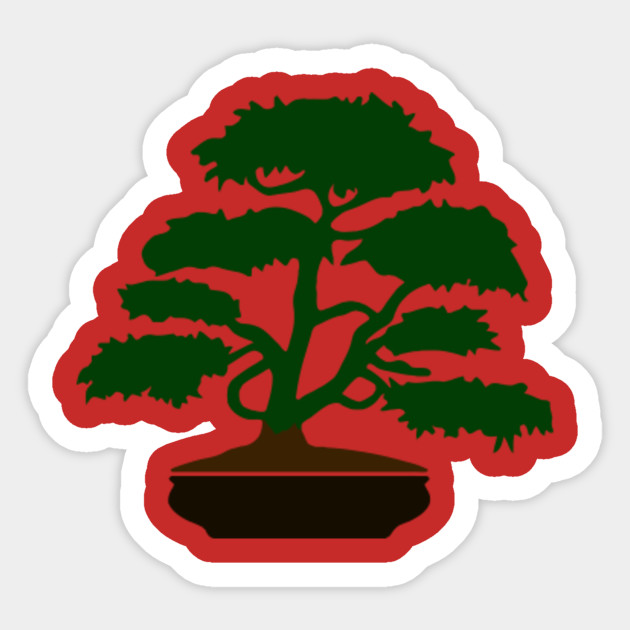 Bonsai Clipart Avokado Tree Bonsai Tree Garden Sticker Teepublic