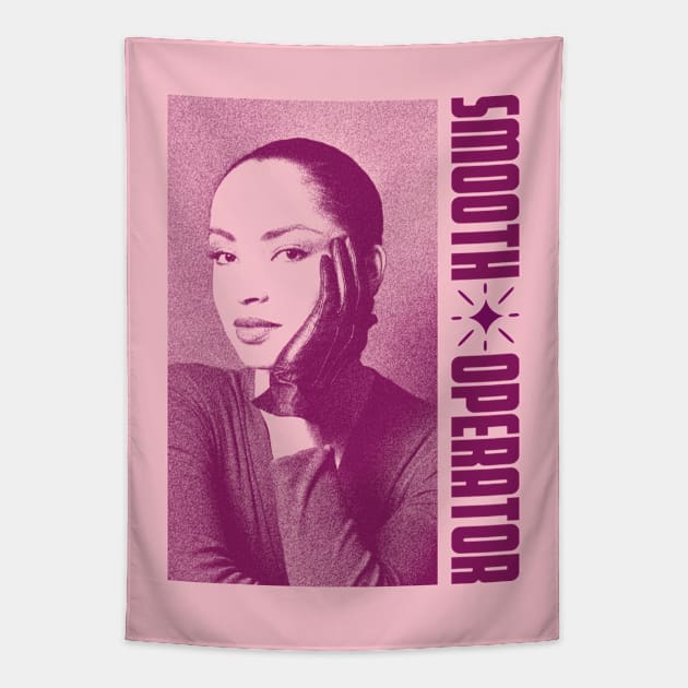 SADE - Smooth Fan made Tapestry by fuzzdevil