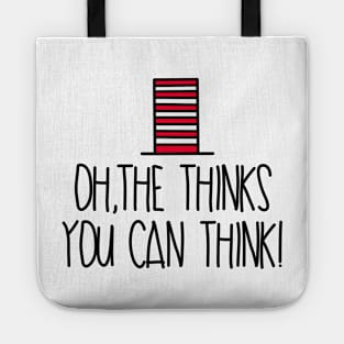 Oh the thinks you can think suessical seussical the musical broadway Tote