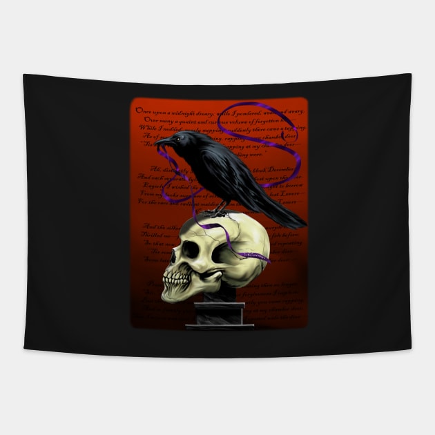 NEVERMORE Tapestry by STARRJAM1969