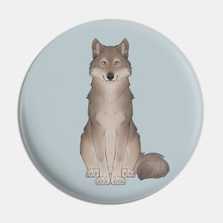 Great Plains Wolf Pin