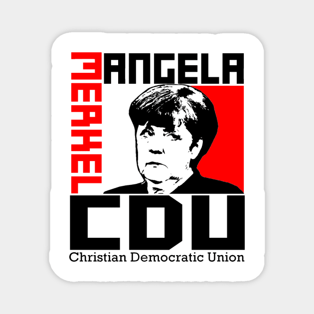 Kanzlerin Angela Merkel 2 Magnet by truthtopower