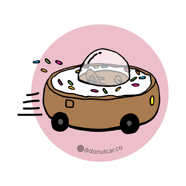 Donut Car - Let's Roll! (Strawberry) by donutcarco