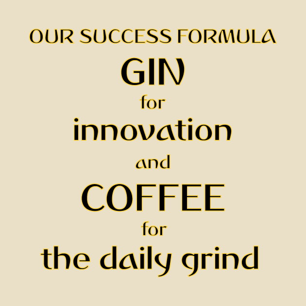 Our Success Formula Gin and Coffee by Underground Cargo