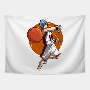 Kuroko in Action Color Tapestry