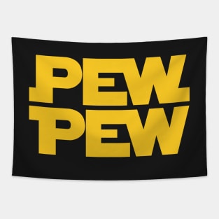 Pew Pew Tapestry