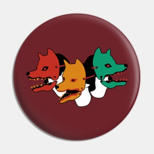 Japanese Cerberus Pin