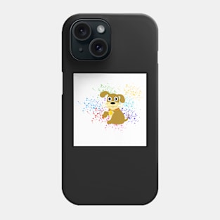 Bone and Cute Dog Phone Case