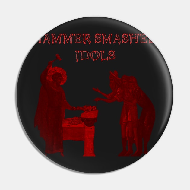 St. Theodore Stratelates Hammer Smashed Idols Cannibal Corpse Christian parody Pin by thecamphillips