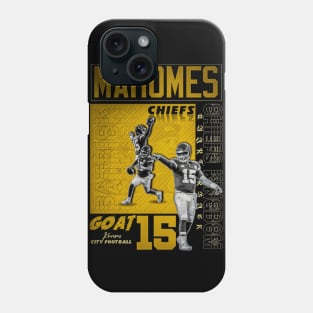 Goat Mahomes Phone Case