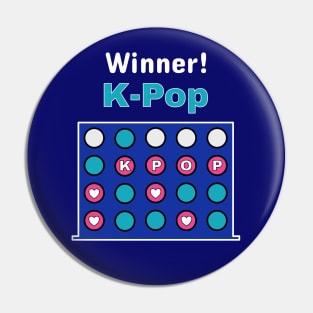 K-Pop is a Winner! special game design Pin