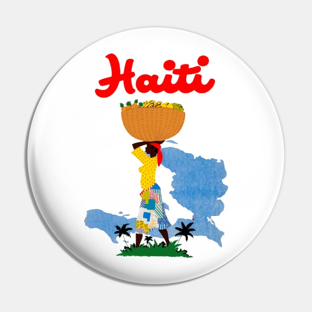 Haiti Vintage Style Pin by zsonn