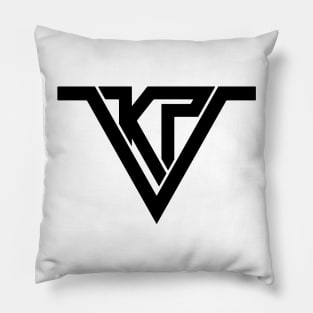 Black Logo (Centered Chest) Pillow