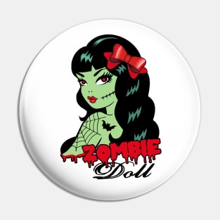 Zombie Doll Pin