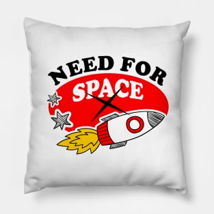 need for space x Pillow