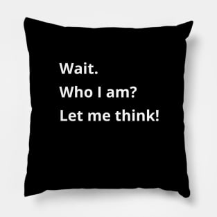 Deep Thinking Pillow