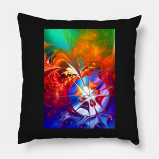 Fractal mix Pillow