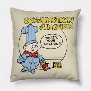 Conjunction Junction - engineer Pillow