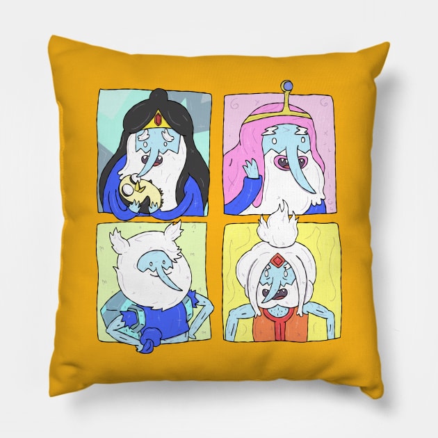 Adventure Time - Ice King Cosplay Pillow by surfinggiraffecomics