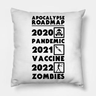 Apocalypse Roadmap Pillow