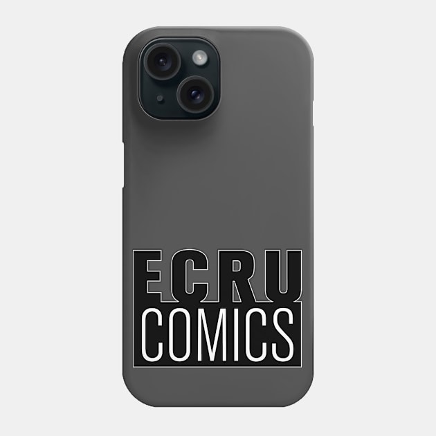 ECRU COMICS LOGO ALTERNATE Phone Case by carrillo_art_studios