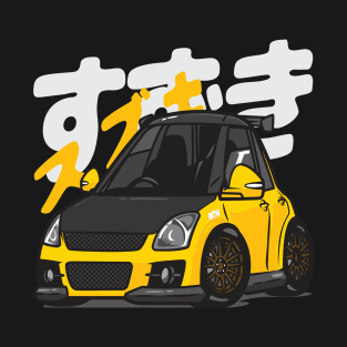 Suzuki Swift ZC31s Chibi T-Shirt