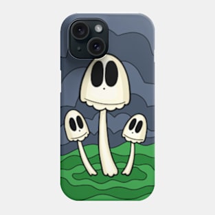 Ghost Choral Mushrooms (Not A Real Mushroom) Phone Case