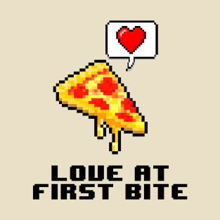 8 Bit Pizza T-Shirt