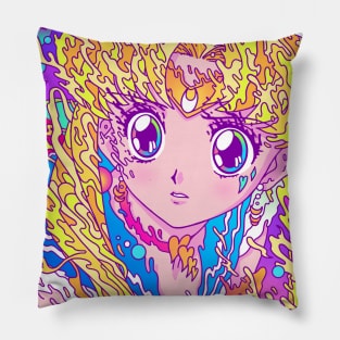 Sailor Trip by Lei Melendres Pillow