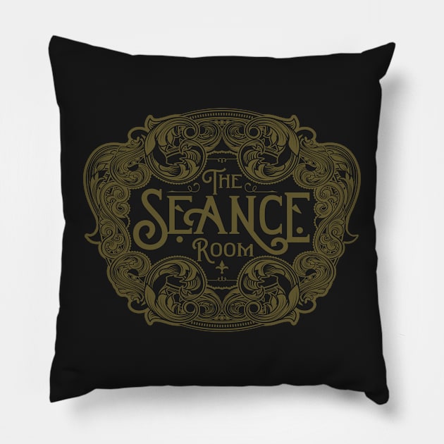 The Seance Room Pillow by annapeachey