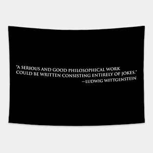 Ludwig Wittgenstein quote Tapestry