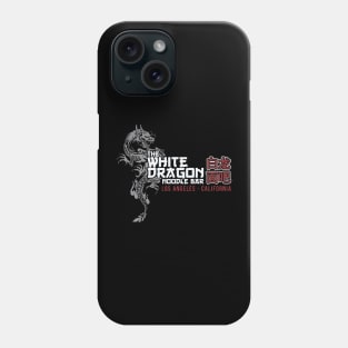 the white dragon Phone Case