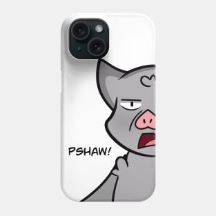 Bat "Pshaw!" Phone Case