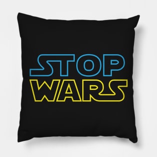 Stop Wars Pillow