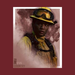 Fire Country - Eve Edwards - Fade T-Shirt