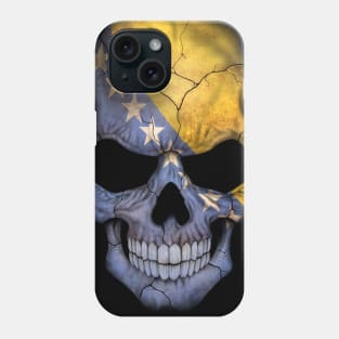 Bosnian Flag Skull Phone Case