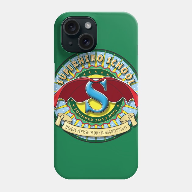 Superhero School Phone Case by dreaming_hazel