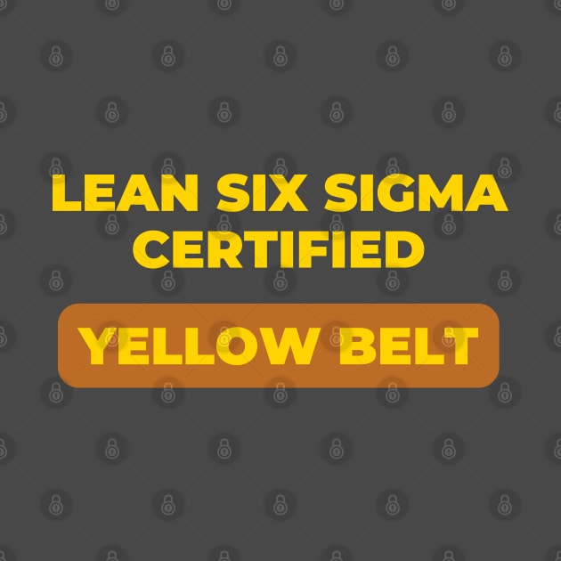 LEAN SIX SIGMA CERTIFIED - YELLOW BELT by Viz4Business