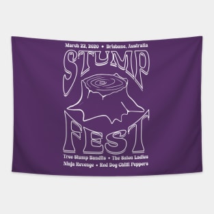 Stumpfest concert shirt - Dark Colors Tapestry