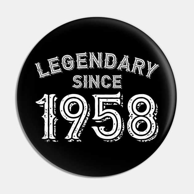 Legendary Since 1958 Pin by colorsplash