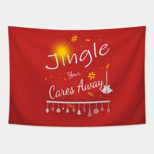 Jingle Your Cares Away Tapestry