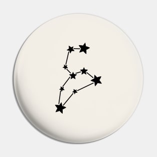 Leo Constellation Pin