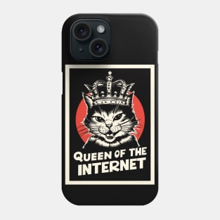 Queen of the Internet Phone Case