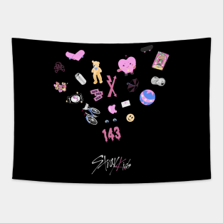 stray kids maxident Tapestry