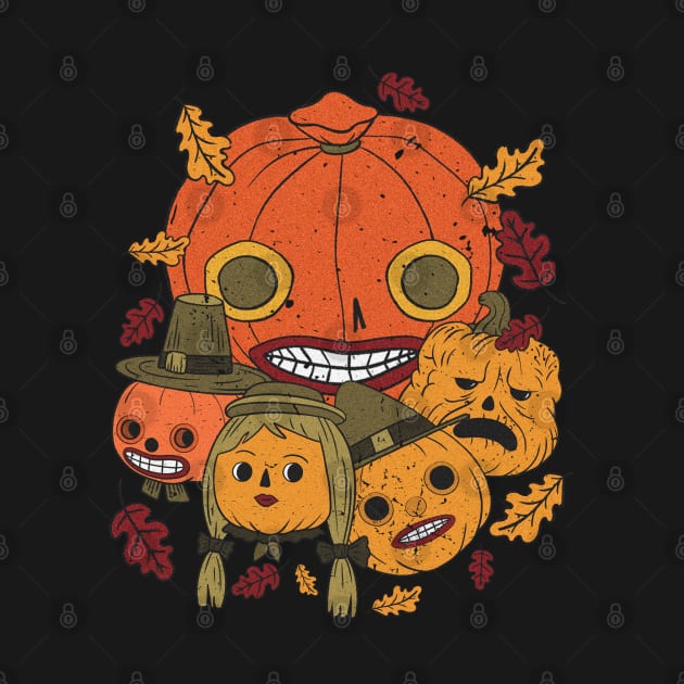 Pottsfield Pumpkins by RetroPandora