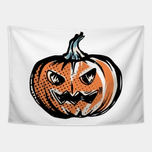 Halloween Face Mask Tapestry